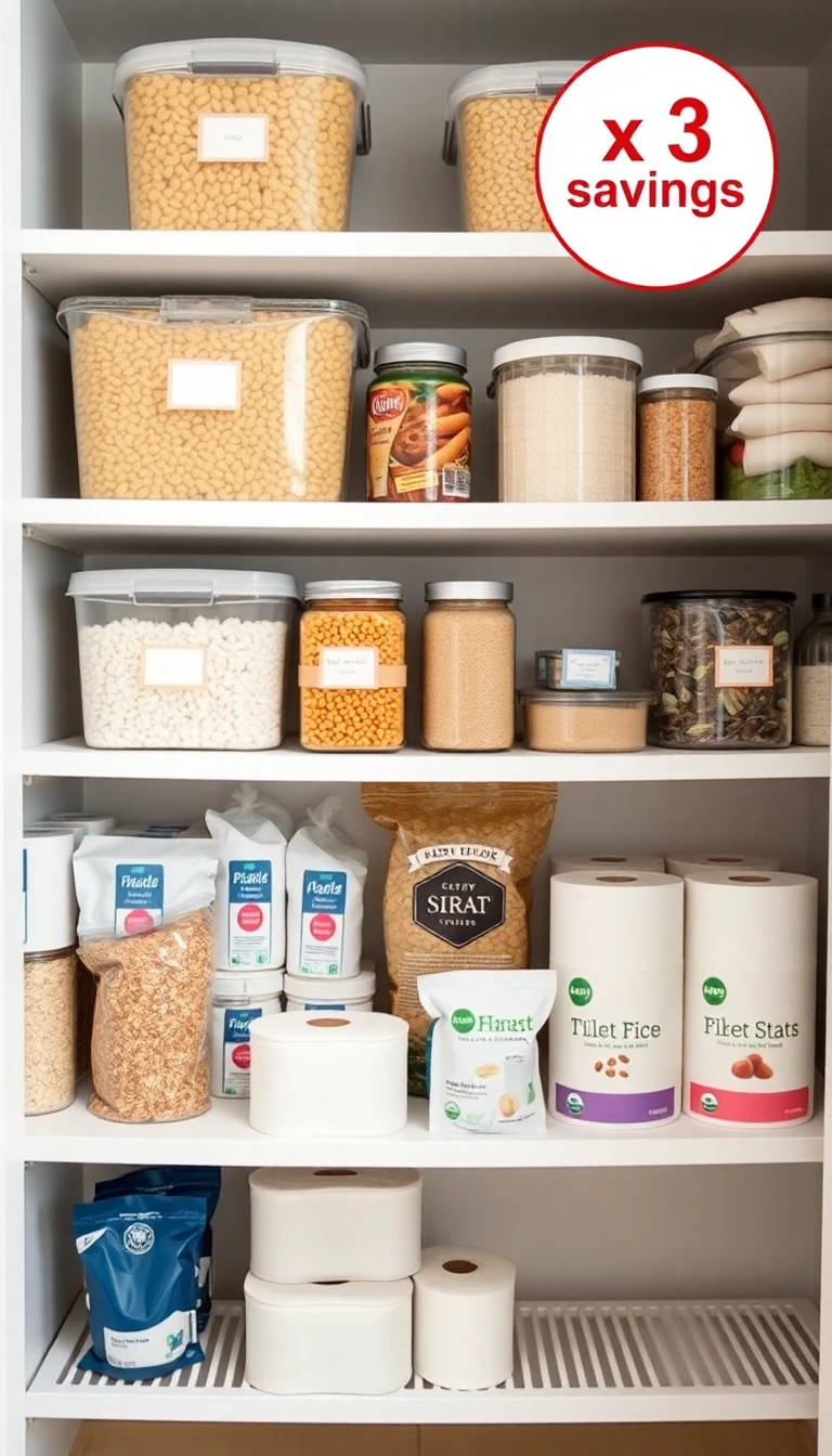 Produits du quotidien à acheter en gros pour économiser