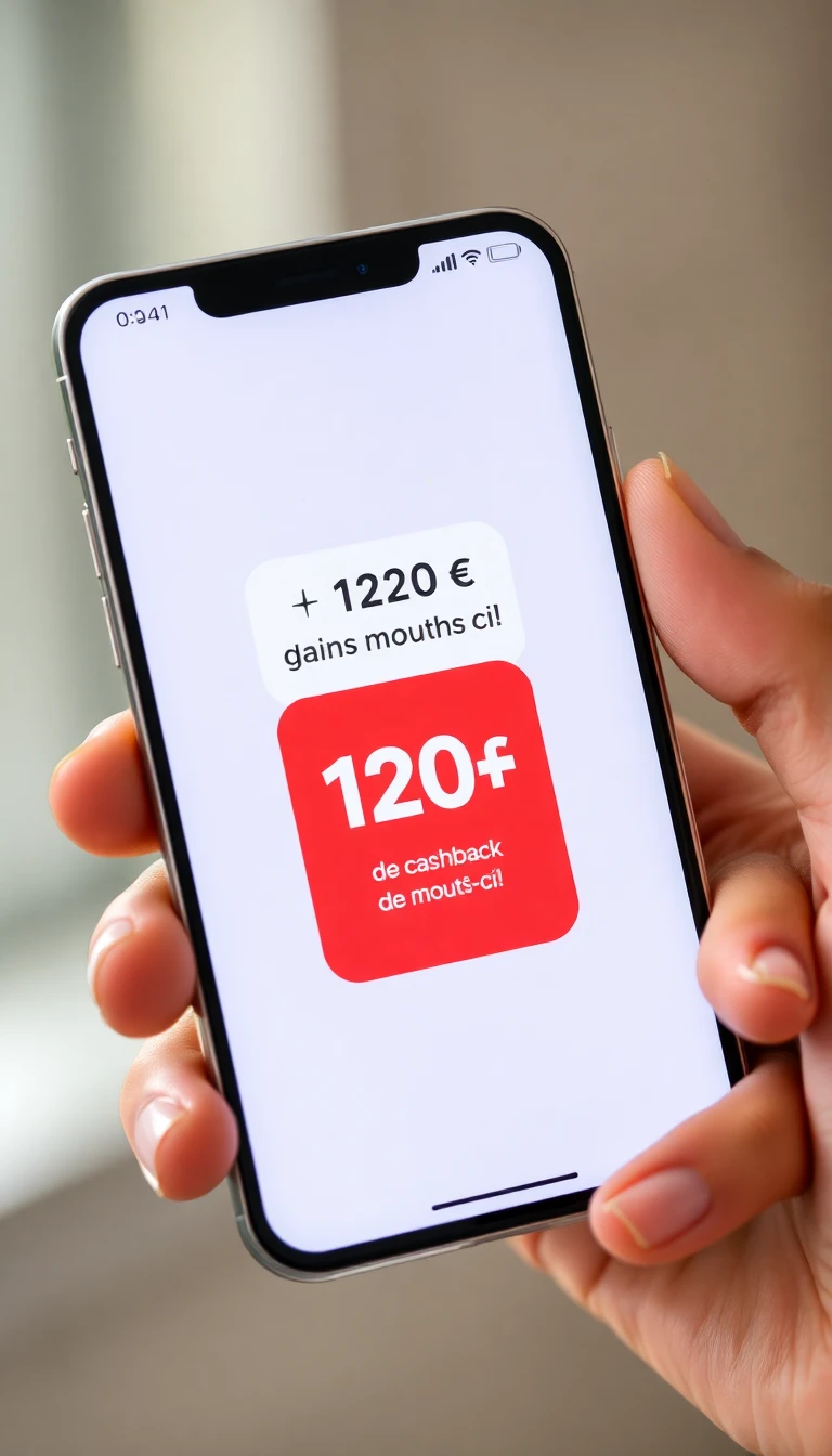 Application de cashback qui rapporte de l'argent