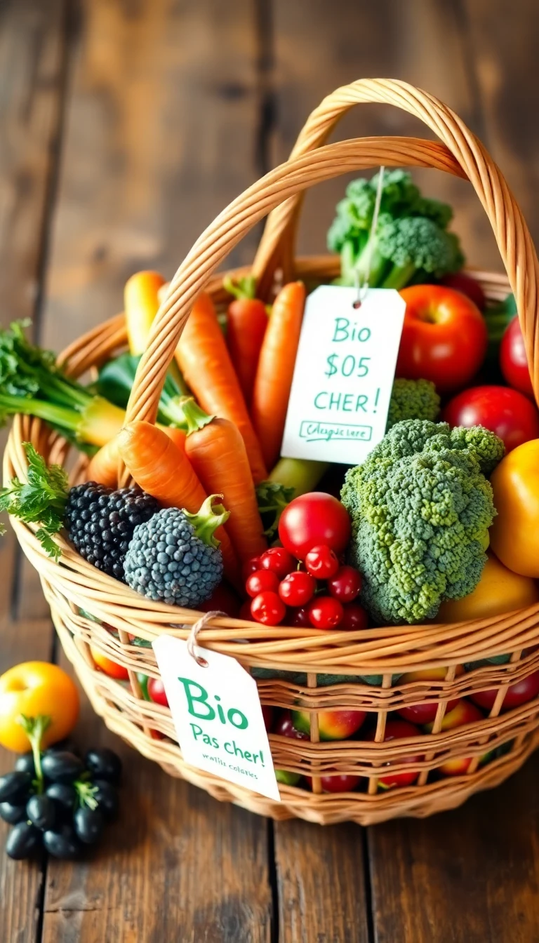 Manger bio pas cher : guide malin